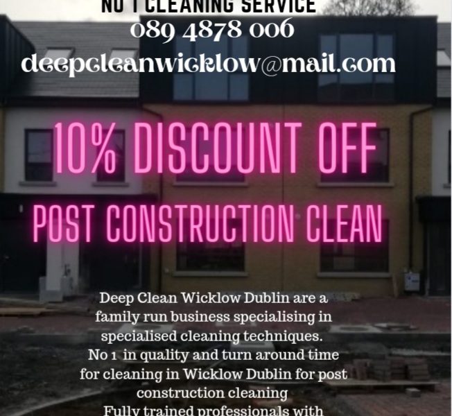 20% Discount off DEEP CLEAN PACKAGES